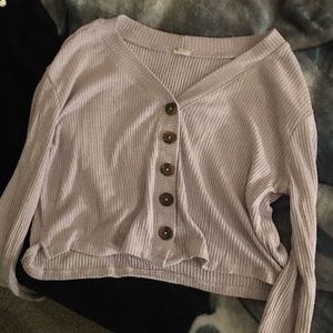 Garage purple long sleeve